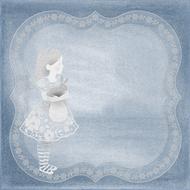 girl background page template
