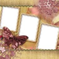 beautiful scrapbook page