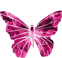 purple decorative butterfly