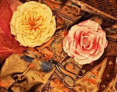 paper roses as a craft