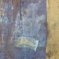 old blue gray texture as background