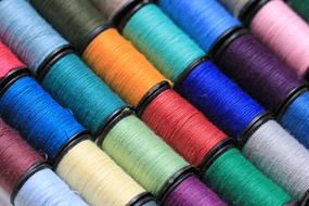 colorful Yarn String Threads