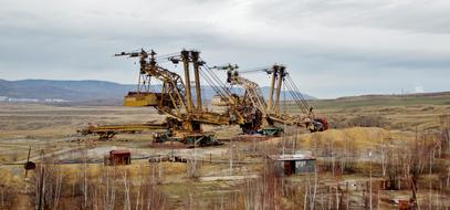 big Machine Excavator