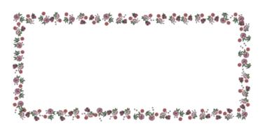 flower colorful fun frame drawing