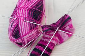 Knitted wool Fabric Knitting Socks
