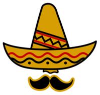 sombrero hat mexico bart drawing