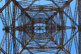 internal structure of the electric tower