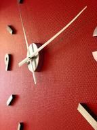 working red clock