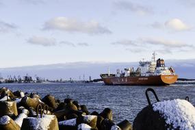Ship Port sea