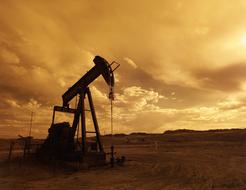 Oil Pump Sunset