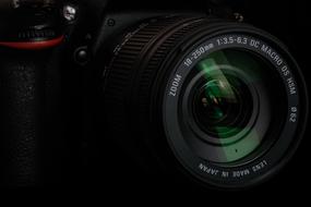 professional camera lens