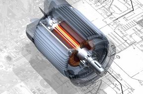motor section detail copper