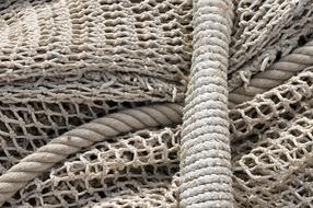 grey Rope Background
