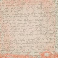 handwritten text on the vintage paper