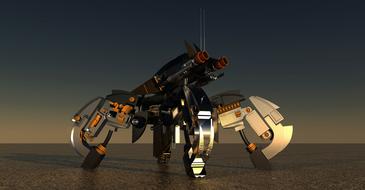 robot monster ufo