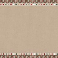 polka dot square as a background