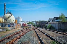 Industrial Plants on Factory