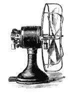 vintage fan transparent background