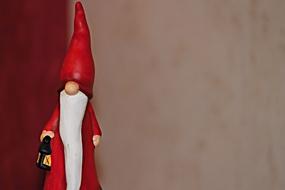 Dwarf Hood Figure red