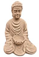 ceramic Buddha figure