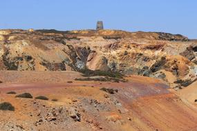 view of the scenic Parys Mountain