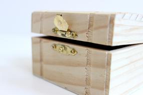 wooden box as a work of art