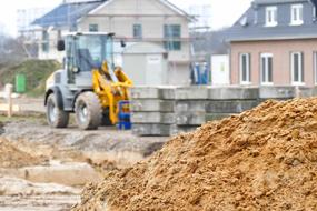 Excavators Craft construction Site
