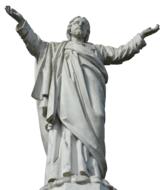 Stone Sculpture man jesus