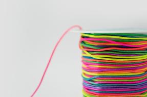 Colorful Thread sewing
