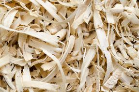background with wooden sawdust