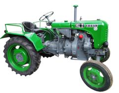 green Diesel Tractors drawing