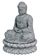 Buddha Stone Figure grey