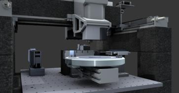 cnc machine in a modern factory