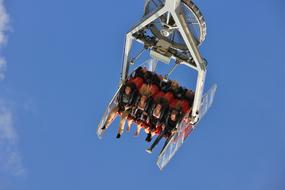 ride in amusement park