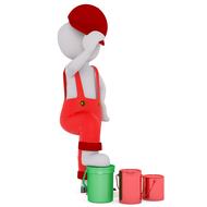 3d model of painter