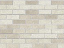 brick wall white