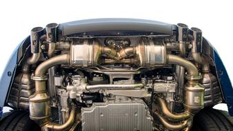 sports car engine photo