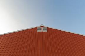 orange Architecture at Blue sky