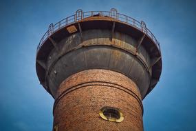 old industrial tower