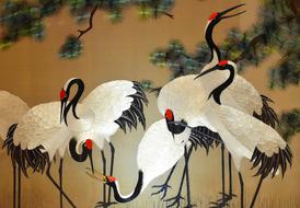 china art tapestry drawing