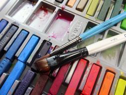 brush on ink colors