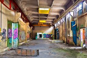 old ruin Room