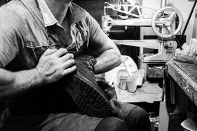 Shoe Workshop Craft black and white
