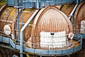 old Steel Mill, detail of building, germany, Duisburg