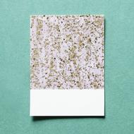 Abstract Card green wall