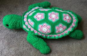 Sea Turtle green toy