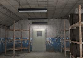 Interior Industrial Room