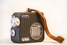 retro mechanical camera