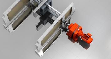 Drive Motor Transmission close-up
