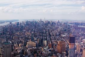 City Skyline aerial